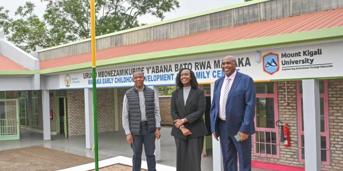 MKU Rwanda boosts access to early childhood education with ECD classrooms donation