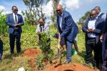 MKU founder Professor Simon Gicharu joins governing body in tree-planting ceremony at newly acquired Karembure expansion site