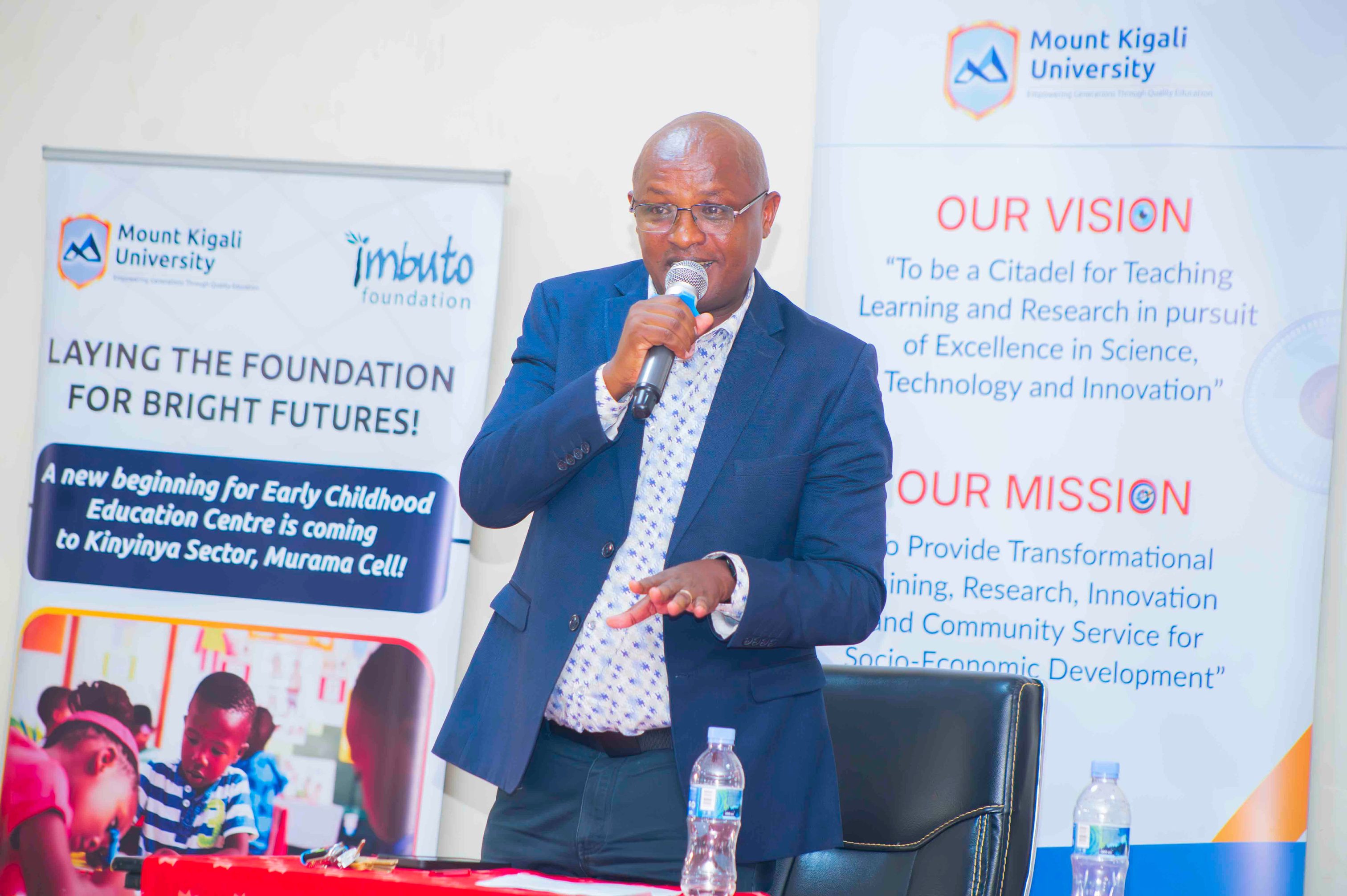 Dr John Nyiligira, Deputy Vice-Chancellor, Finance, Planning and Institutional Advancement,