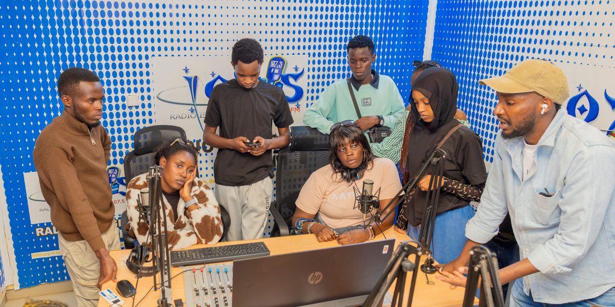 MKU mass media and communication students gain practical broadcasting experience at Radio Ishingiro