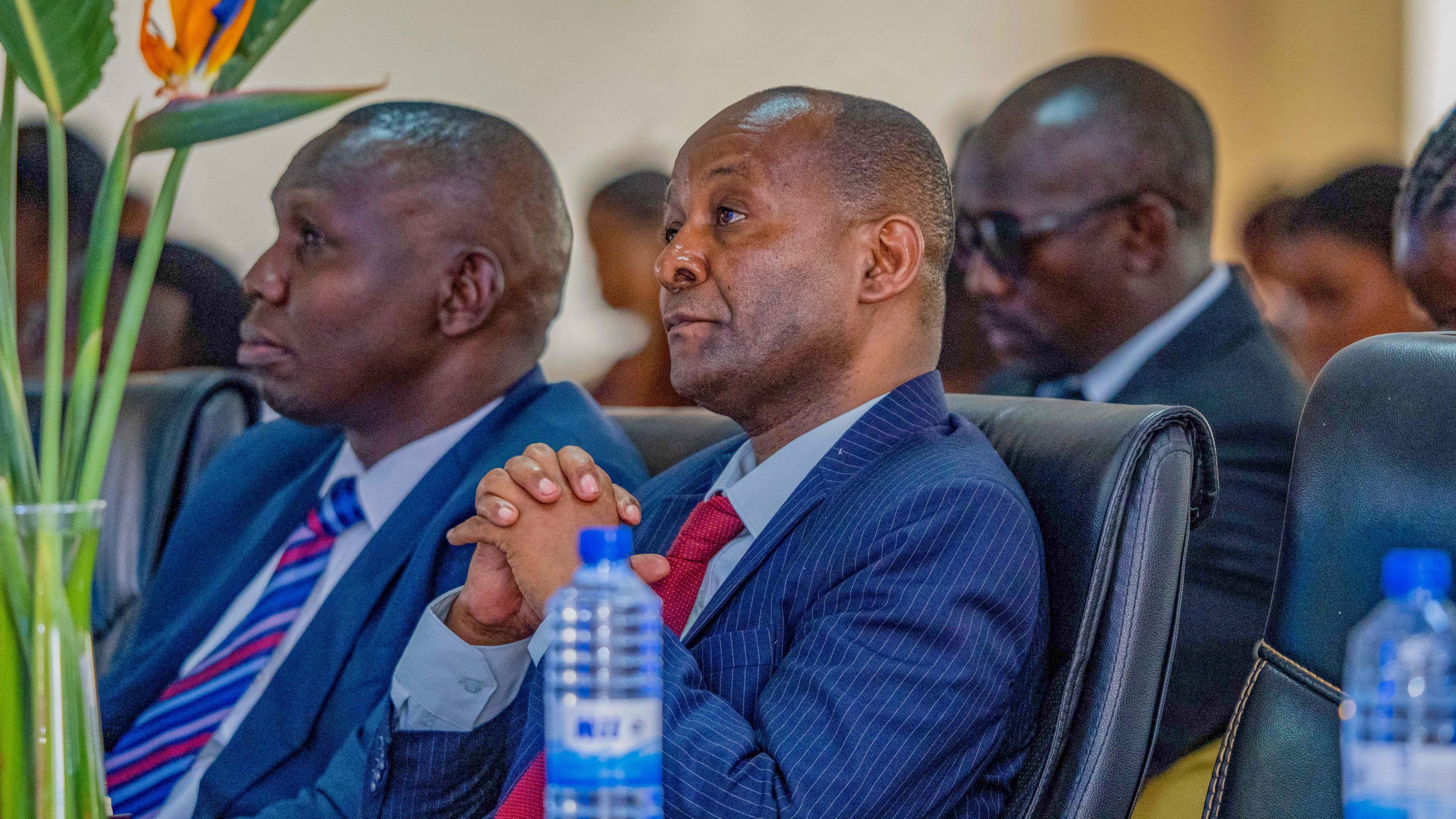 Dr. Martin Kimemia, Vice Chancellor of Mount Kigali University (Right)