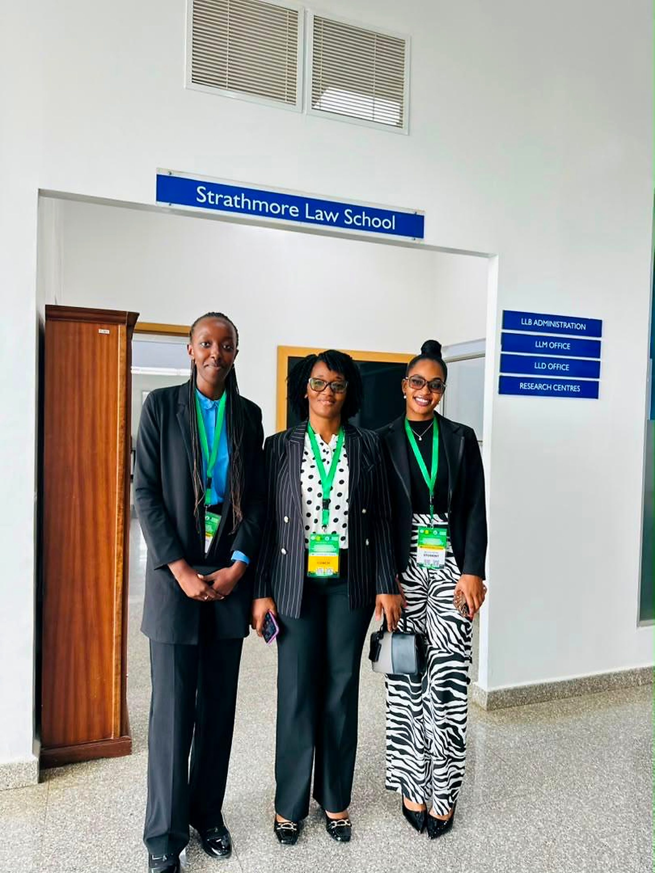 MKUR Law Students participating in international Humanitarian Law at Strathmore University