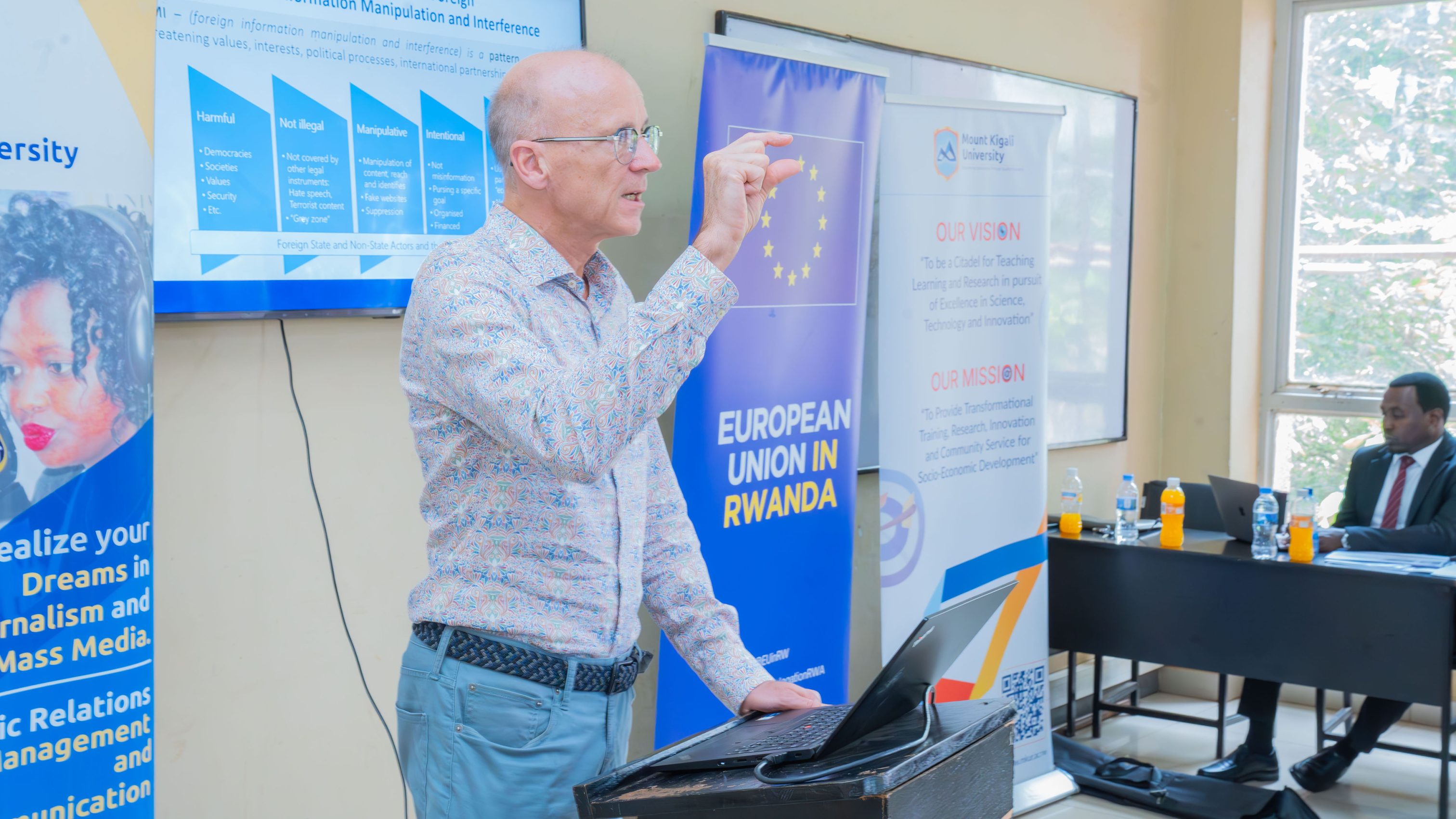 Dr. Uwe Wissenbach, Deputy Head of the European Union Delegation to Rwanda